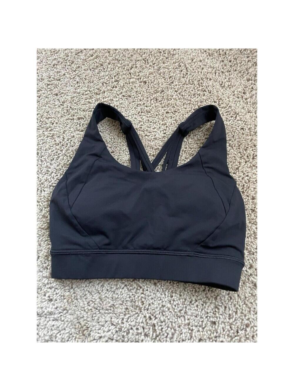 Lululemon Women's Sports Bra Black Size 2 Padded